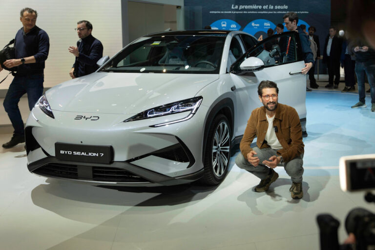 BYD unveil Sealion 7 EV at 2024 Paris Auto Show