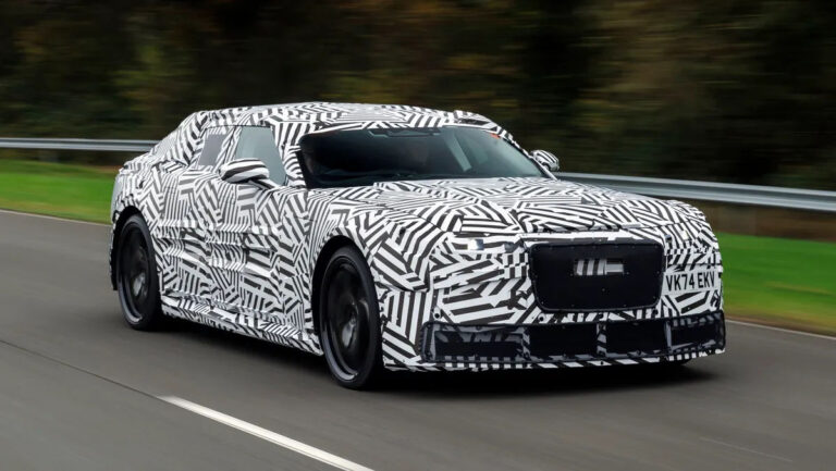 First look at Jaguar’s upcoming luxury electric 4-door GT