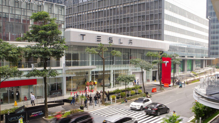 Tesla has officially open its first store in the Philippines