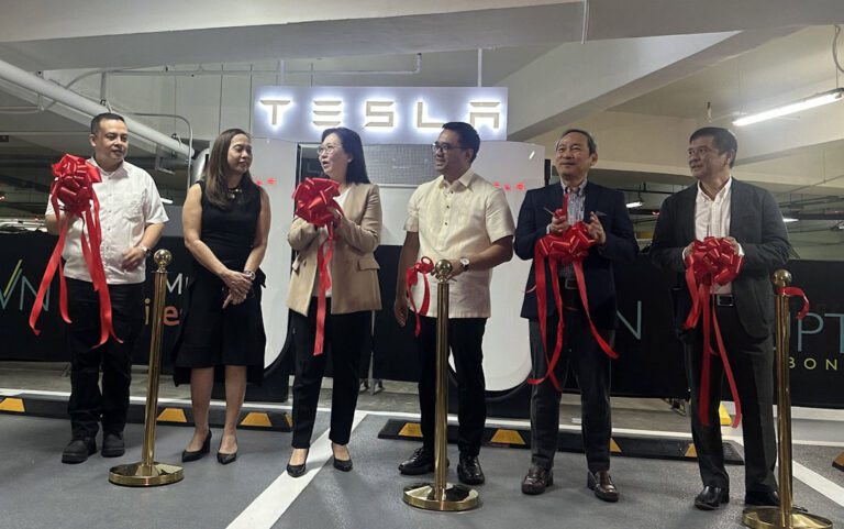 Tesla Philippines opens its first Supercharging station in BGC