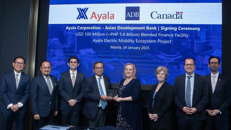 ADB Loans Ayala Corp for Nationwide EV Charging Station Expansion