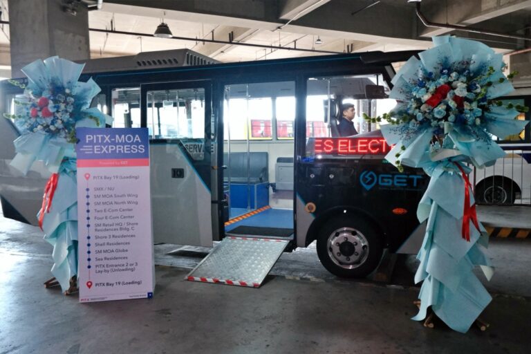 New EV Shuttle Service Links PITX to SM Mall of Asia