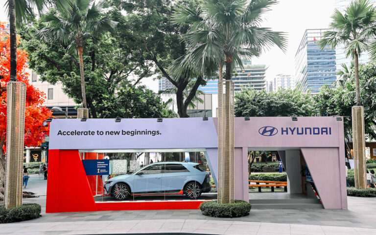 Hyundai Ioniq 5 N on display at the BGC until January 12th
